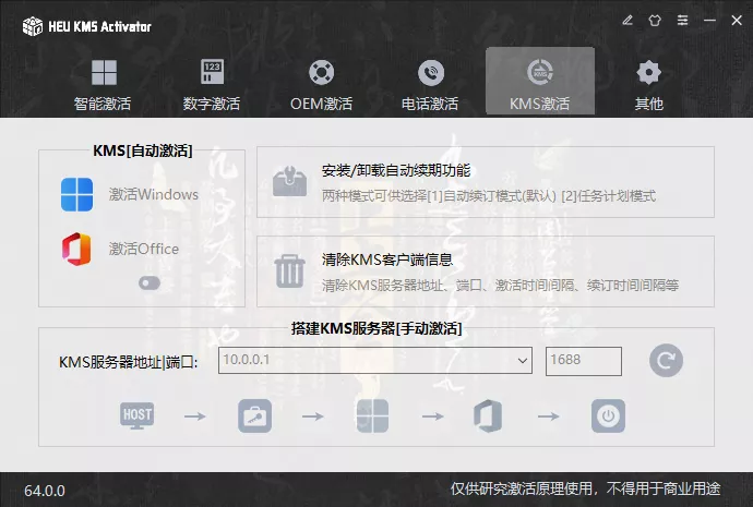 HEU KMS Activator 5